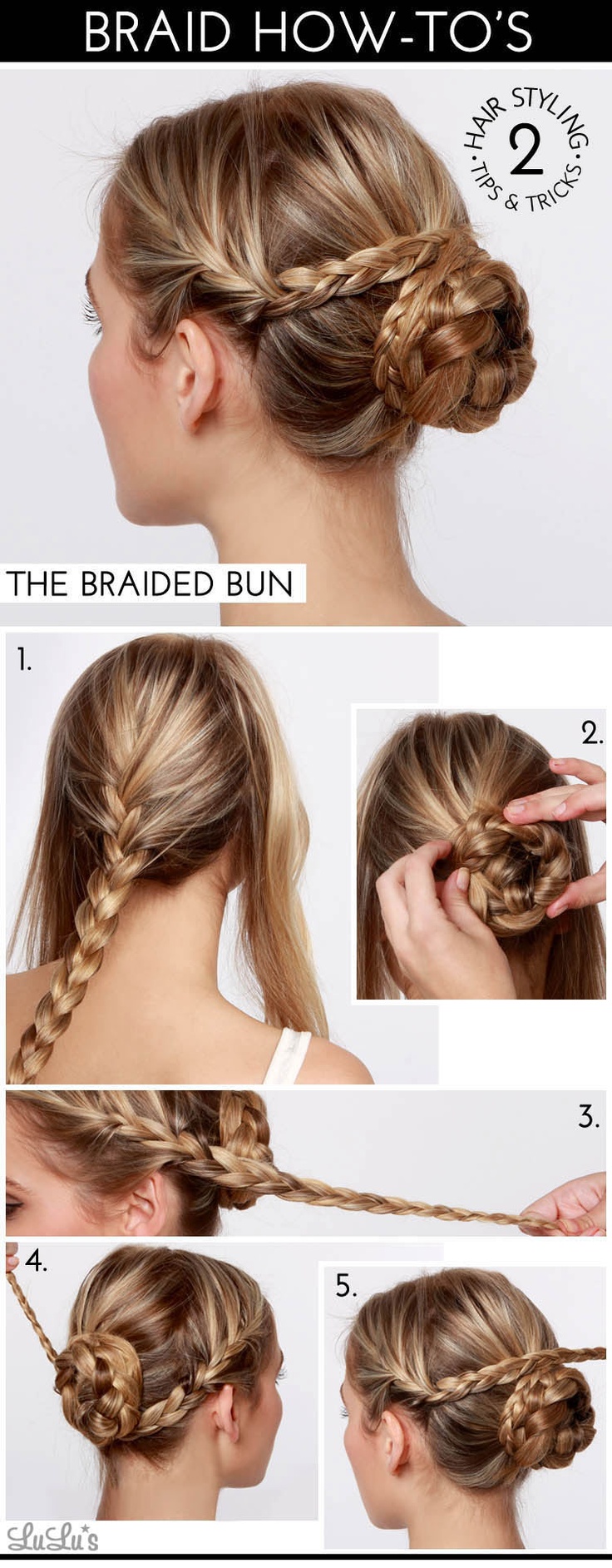 Braided Bun â€" Hair Style For A Special Event Or Holiday