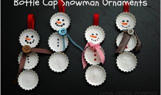 Bottle-Cap-Snowman-Ornaments-320x190