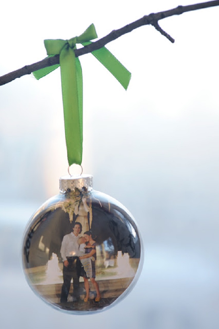 Top 10 Awesome DIY Christmas Photo Ornaments