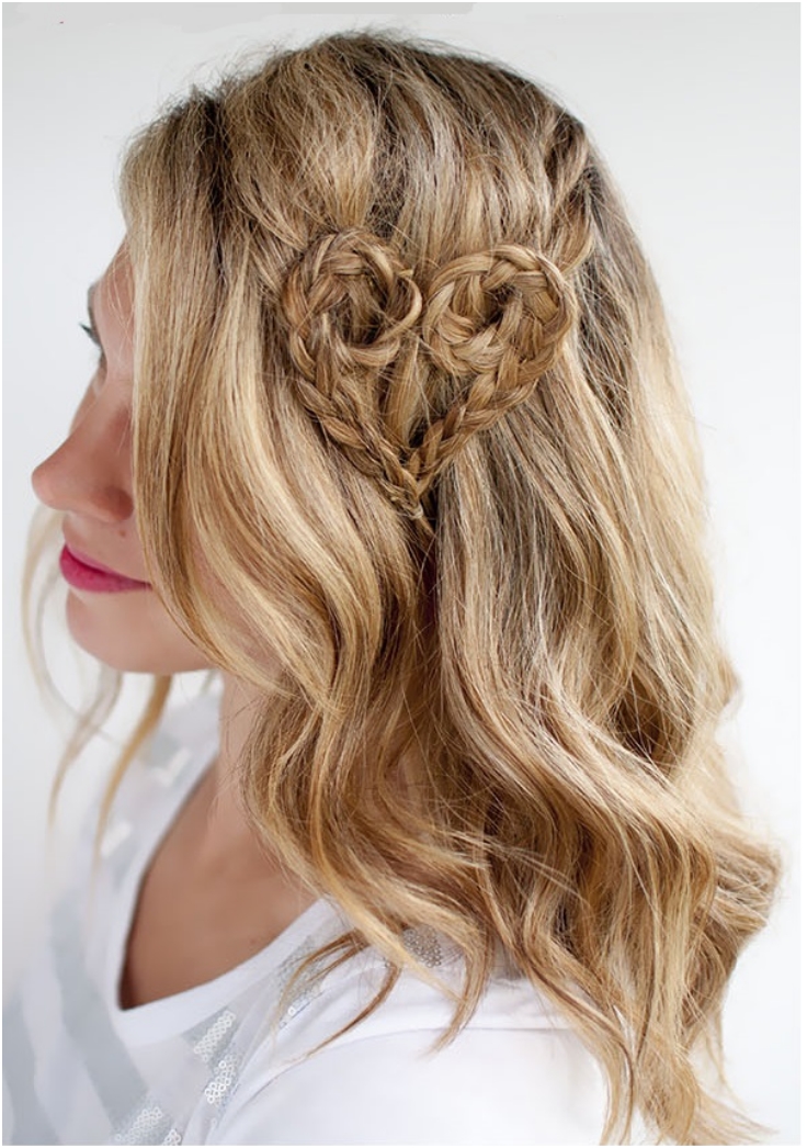 Top 10 Valentine Heart-Shaped Hairstyles | Top Inspired
