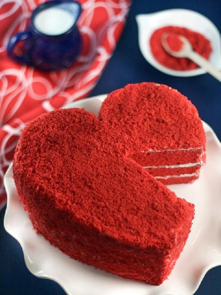 Top 10 Romantic Cakes for Valentine's Day | Top Inspired