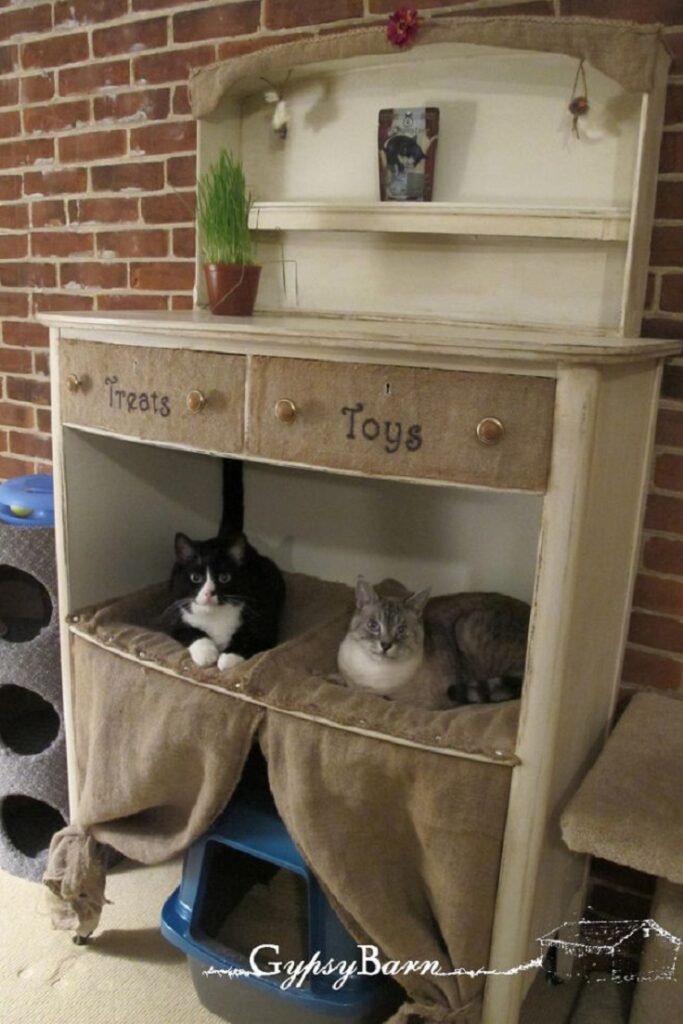 top 10 ways to repurpose old furniture for your pet - top