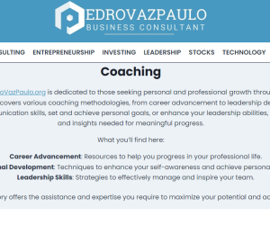 PedroVazPaulo Executive Coaching: Unlocking Leadership Potential